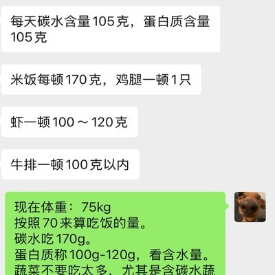 刻苦减肥记，75kg转型饮食与训练分享