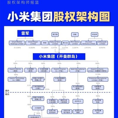 小米集团股权结构详解图解