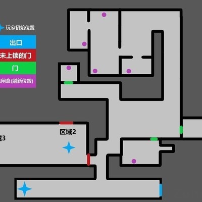 逃离后室发电站路线图，如何避开敌人并激活电闸盒？