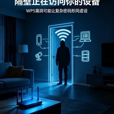 WPS漏洞，家庭网络隐形后门
