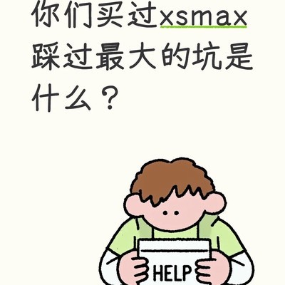 XS Max二手避坑指南