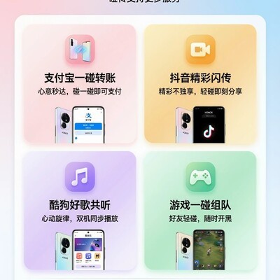 荣耀一碰传升级支持多应用