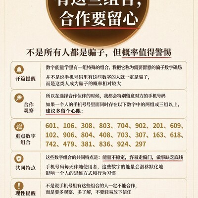 合作前必查手机号玄机