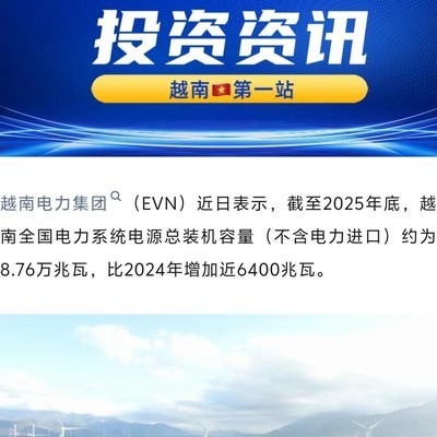 越南电力跃居东盟第二