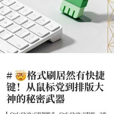 格式刷快捷键速学