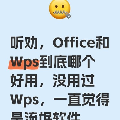 Office与WPS办公软件对比