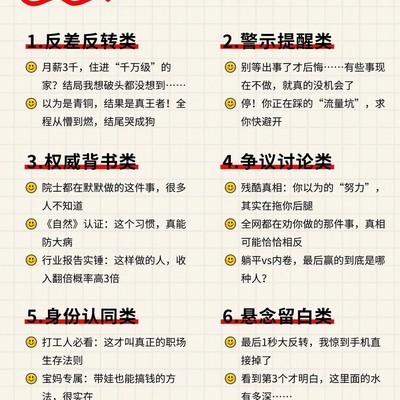 16种短视频爆款开头公式