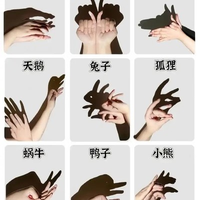 零成本手影早教助眠