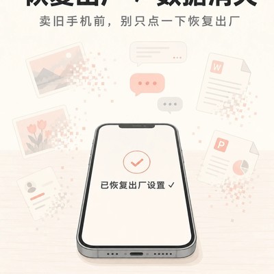 旧手机彻底清除数据指南