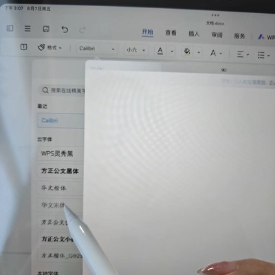 WPS字体使用需会员？