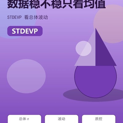 STDEVP揭示试剂波动真相