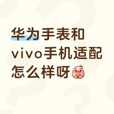 vivo手机配华为手表适配问题