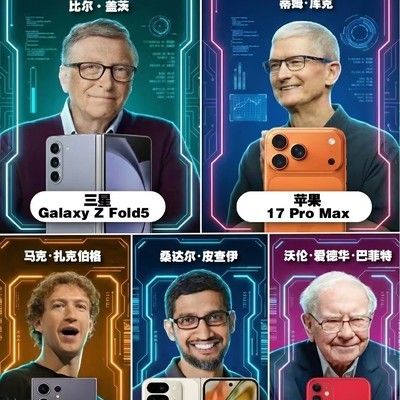 科技大佬手机选择揭秘