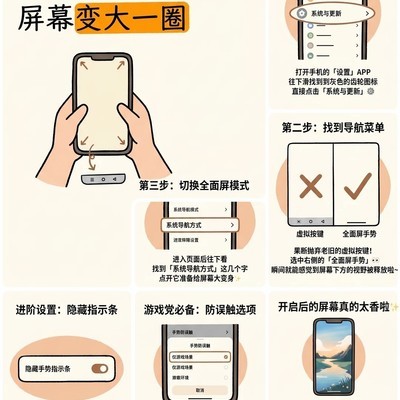 ColorOS全面屏手势设置指南