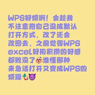 WPS强行设默认打开方式