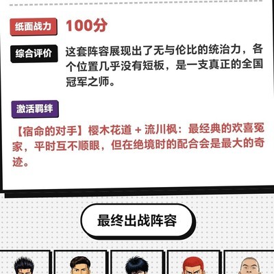 意想不到的冠军阵容