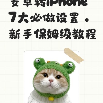 安卓转iPhone新手指南