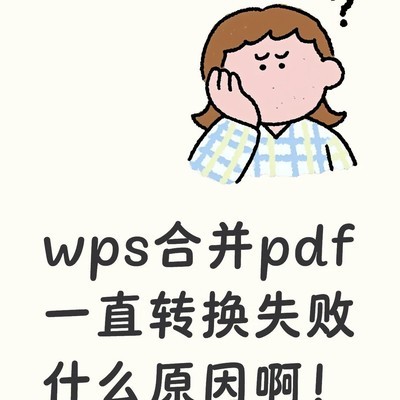 WPS合并PDF失败原因
