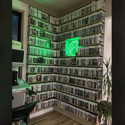 Xbox 360光盘收藏墙