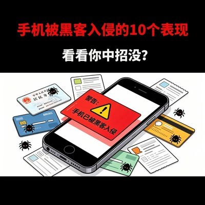 手机被黑客入侵的十大征兆