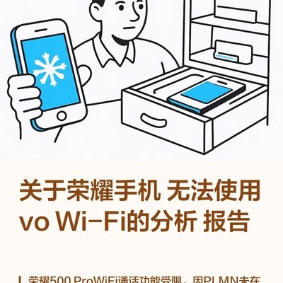 荣耀手机VoWiFi漫游限制分析