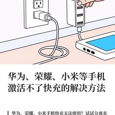 荣耀手机快充失效解决方法