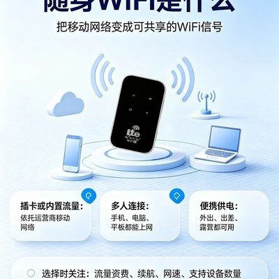 随身WiFi，告别流量焦虑