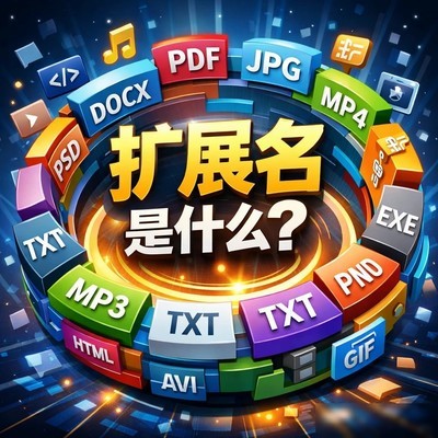 如何显示文件扩展名