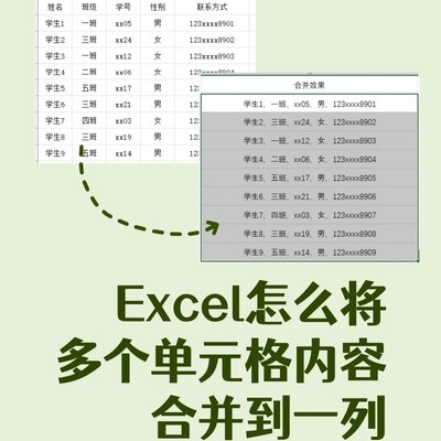 PHONETIC函数合并单元格内容
