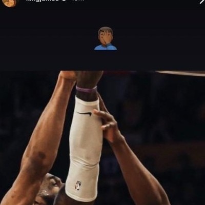 詹姆斯晒被打手引争议