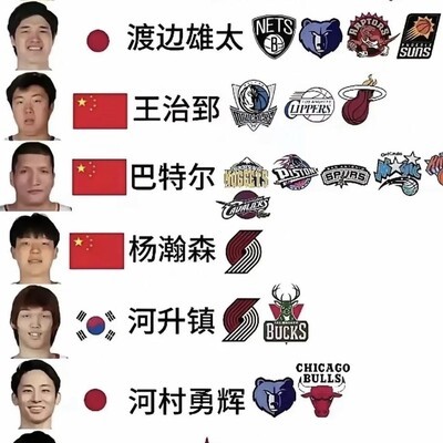 NBA历史东亚球员回顾