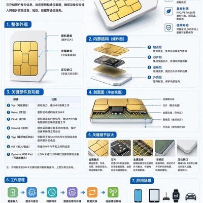 SIM卡的结构、功能与演进
