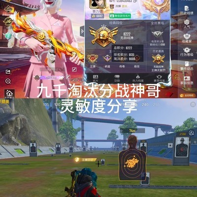 战神哥的和平精英灵敏度