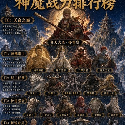 黑神话悟空神魔战力榜