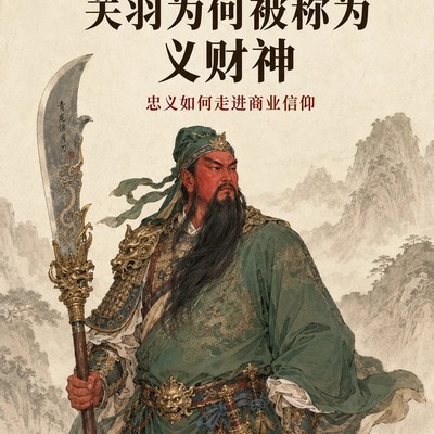 关羽为何成为义财神