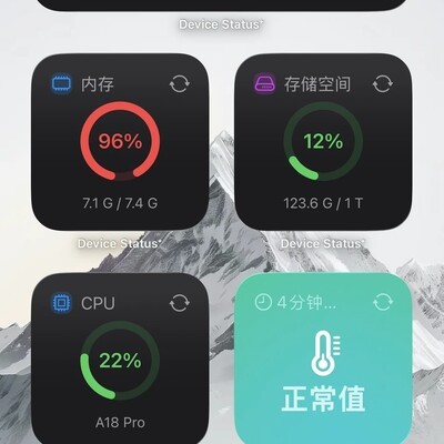 iPhone免费显示实时网速