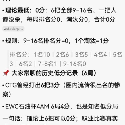 绝地求生高手战绩对比