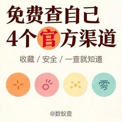 四大官方免费查询渠道