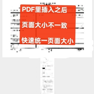统一PDF页面尺寸与方向