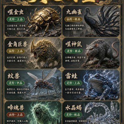 修仙界八大冷门灵宠