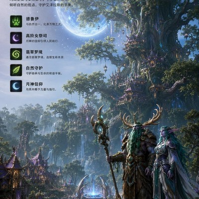 暗夜精灵的共生建筑