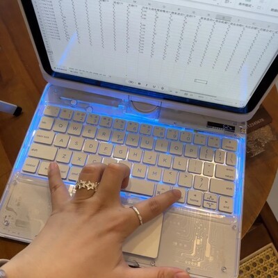iPad配键盘鼠标办公