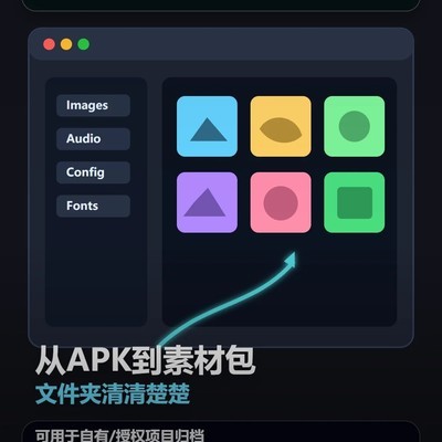 APK资源提取与整理服务