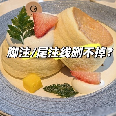 WPS脚注线删除妙招