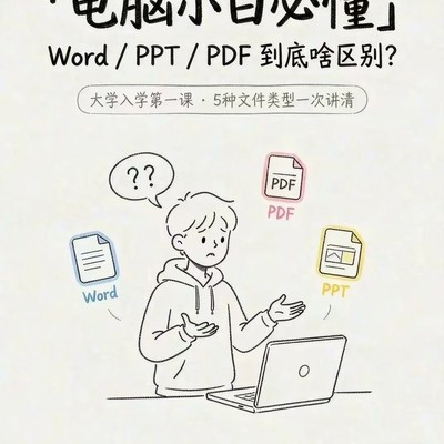 Word PPT PDF区别解析