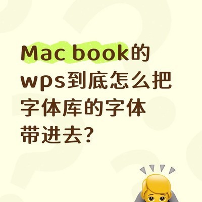 WPS字体导入后不显示