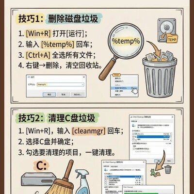 安全清理C盘空间指南