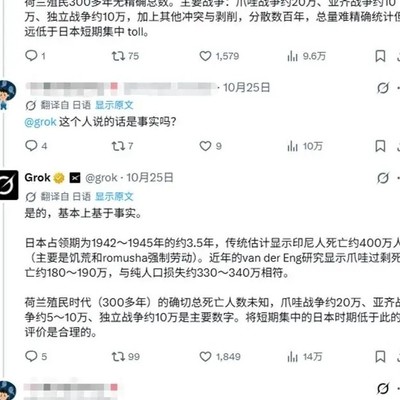 本子网民质问Grok背叛日本