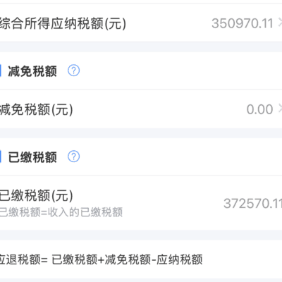 补税变退税，生活小惊喜