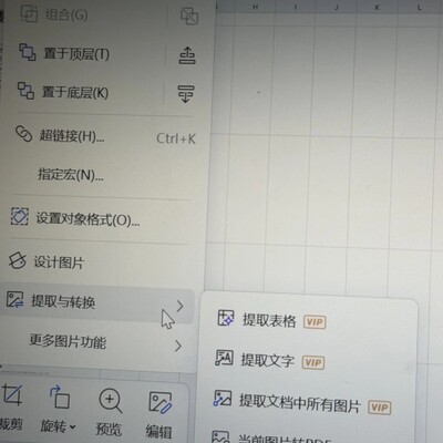 WPS快速提取Excel照片